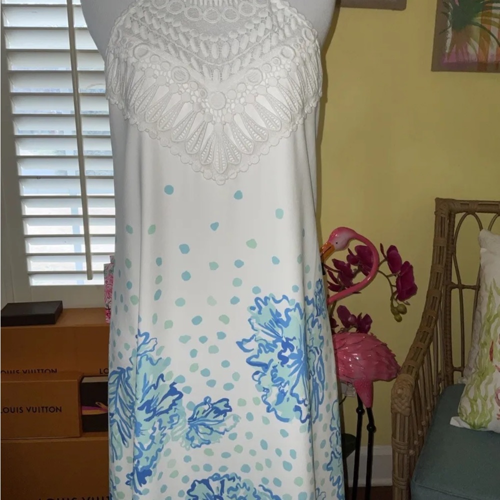 Lilly Pulitzer NWT Pearl Soft Maxi Dress Karma Camellia $268 Size 0,2 - Picture 10 of 12